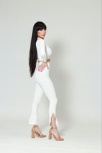 Load image into Gallery viewer, LUNA RIBBED HIGH WAIST FLUTTER LEGGING