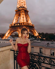 Load image into Gallery viewer, Laura Shimmer Bodycon Dress